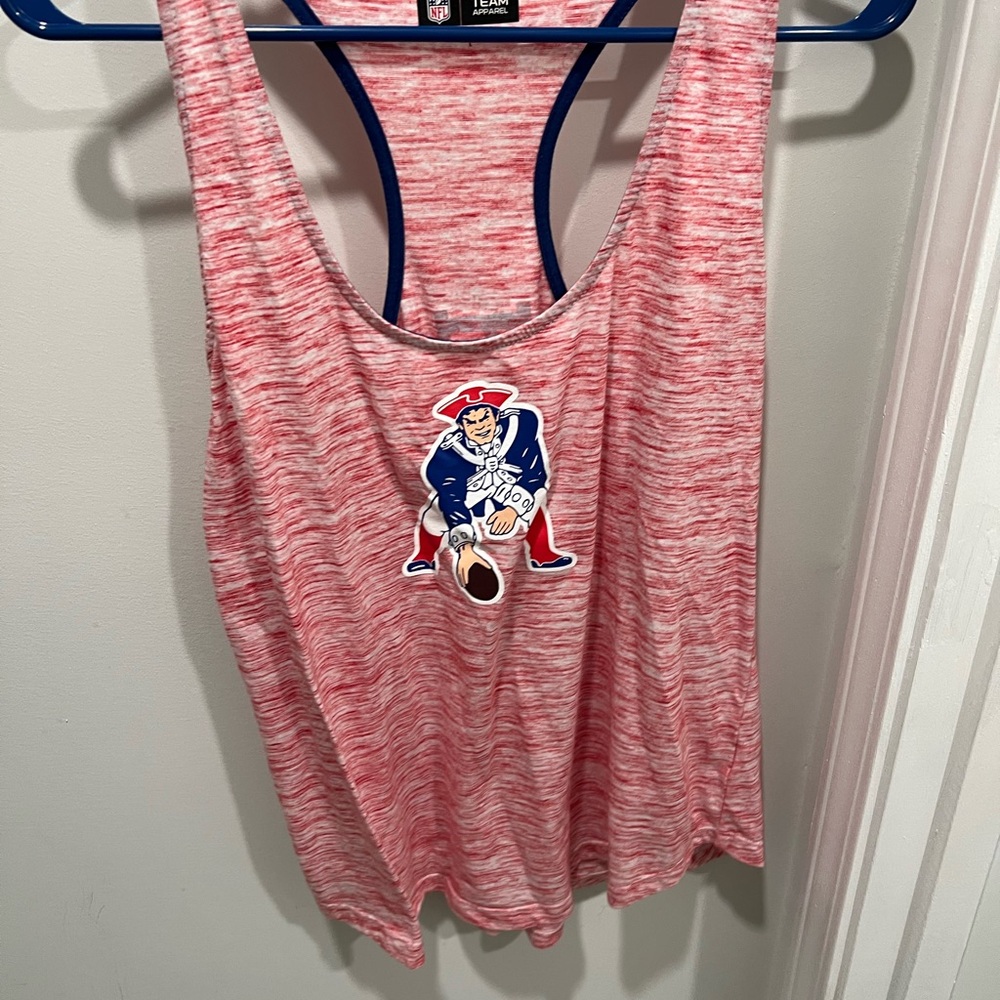 NFL Women's Muscle Tee - Red Heathered